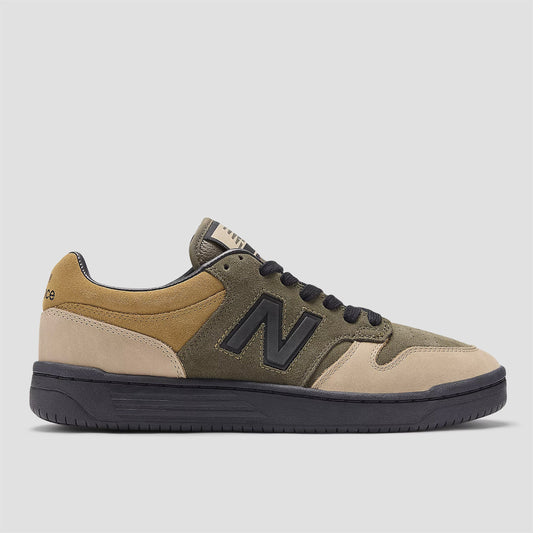 New Balance 480 Skate Shoes Olive / Tan