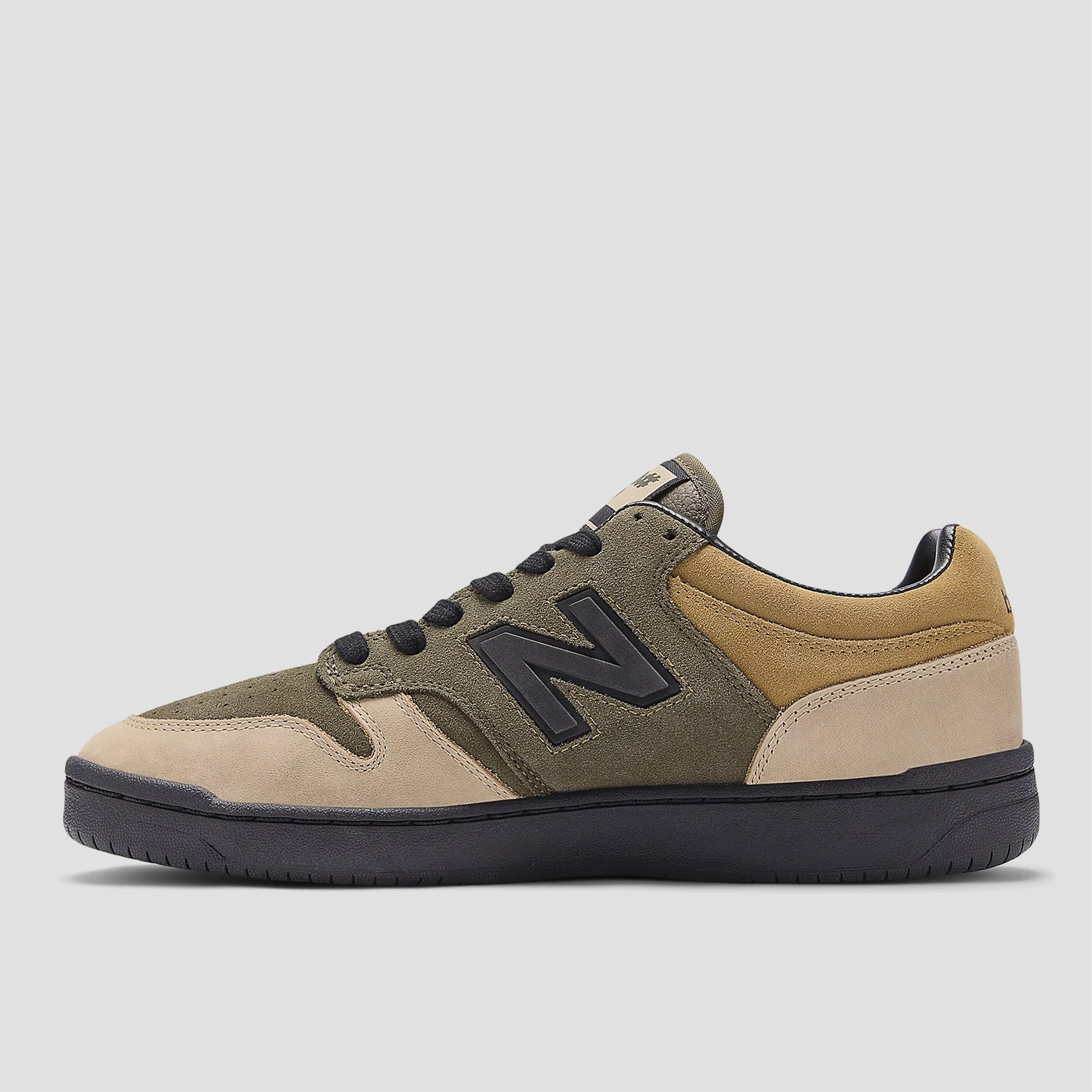 New Balance 480 Skate Shoes Olive / Tan