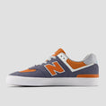 Load image into Gallery viewer, New Balance Numeric 574 Skate Shoes Grey / Orange
