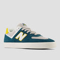 Load image into Gallery viewer, New Balance 574 Skate Shoes Deep Ocean / Sunflower
