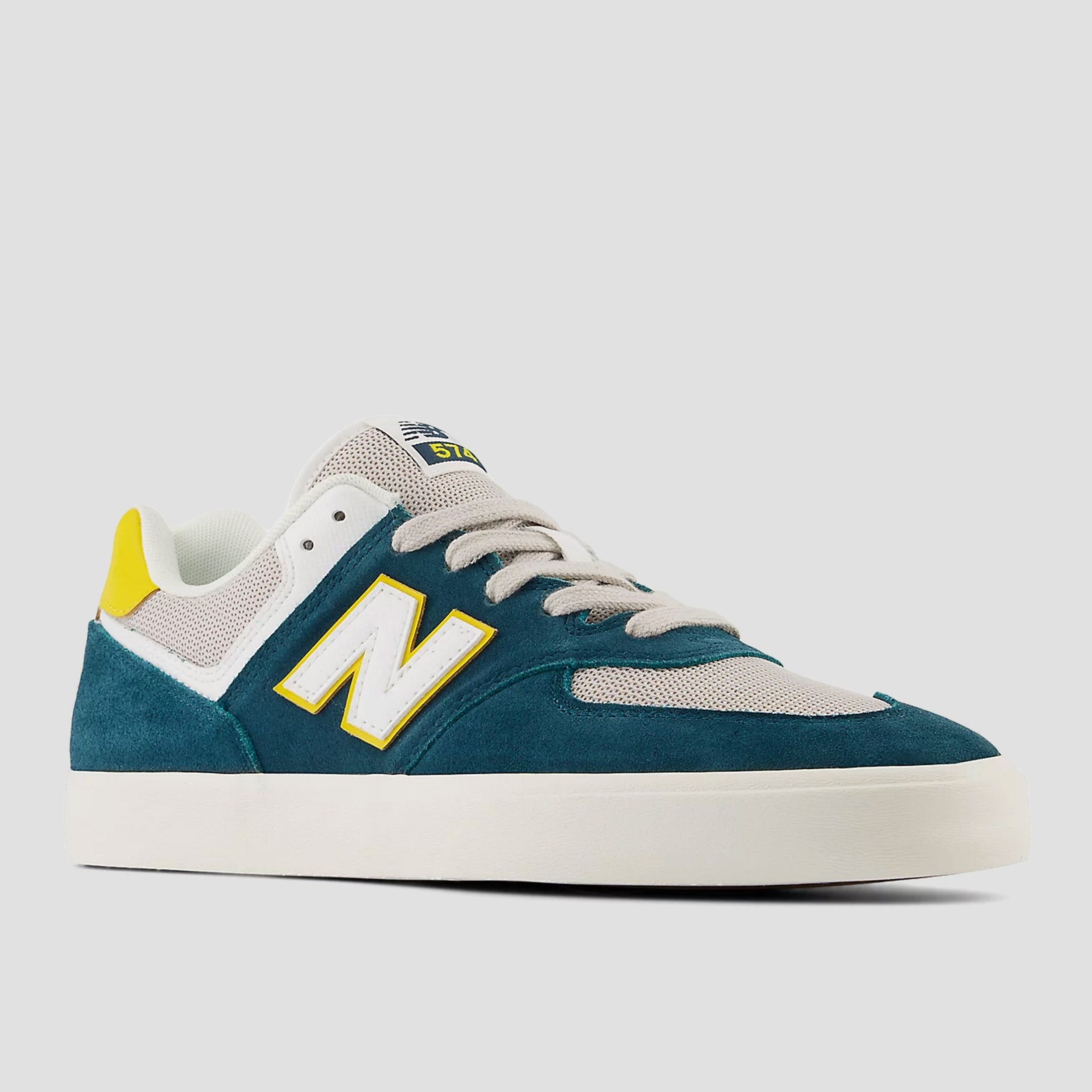 New Balance 574 Skate Shoes Deep Ocean / Sunflower