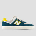 Load image into Gallery viewer, New Balance 574 Skate Shoes Deep Ocean / Sunflower
