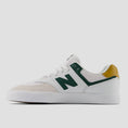 Load image into Gallery viewer, New Balance 574 Skate Shoes White / Nightwatch Green
