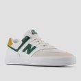 Load image into Gallery viewer, New Balance 574 Skate Shoes White / Nightwatch Green
