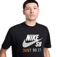 Load image into Gallery viewer, Nike SB Olympic Pack T-Shirt Just Do It OLY Black
