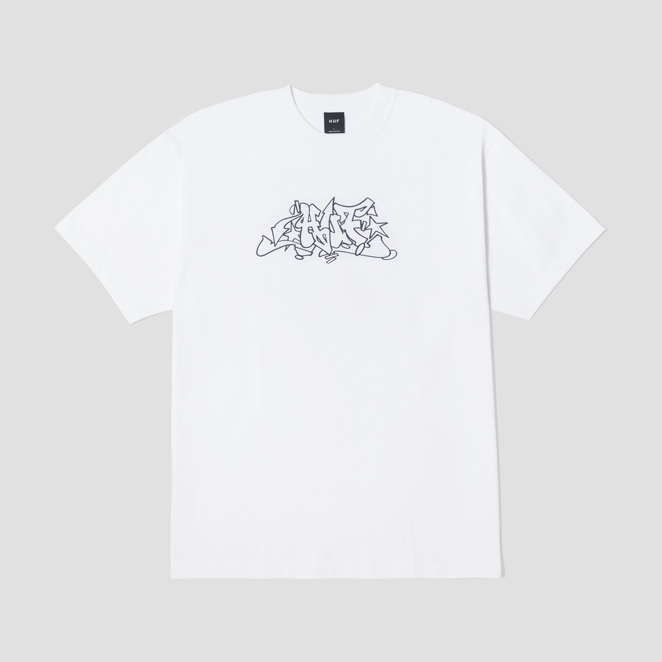 HUF Outlines Shortsleeve T-Shirt White