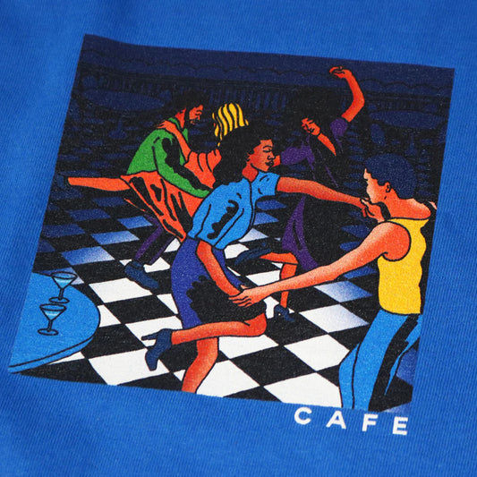 Skateboard Cafe Old Duke T-Shirt Royal Blue