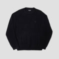 Load image into Gallery viewer, Passport Organic Waffle Knit Sweater Black
