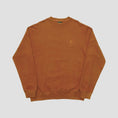 Load image into Gallery viewer, PassPort Organic Embroidery Crew Burnt Orange
