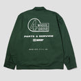 Load image into Gallery viewer, HUF x Land Cruiser Parts & Service Jacket Forest Green
