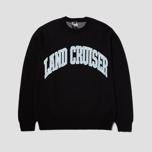 HUF x Land Cruiser Parts & Service Crew Black