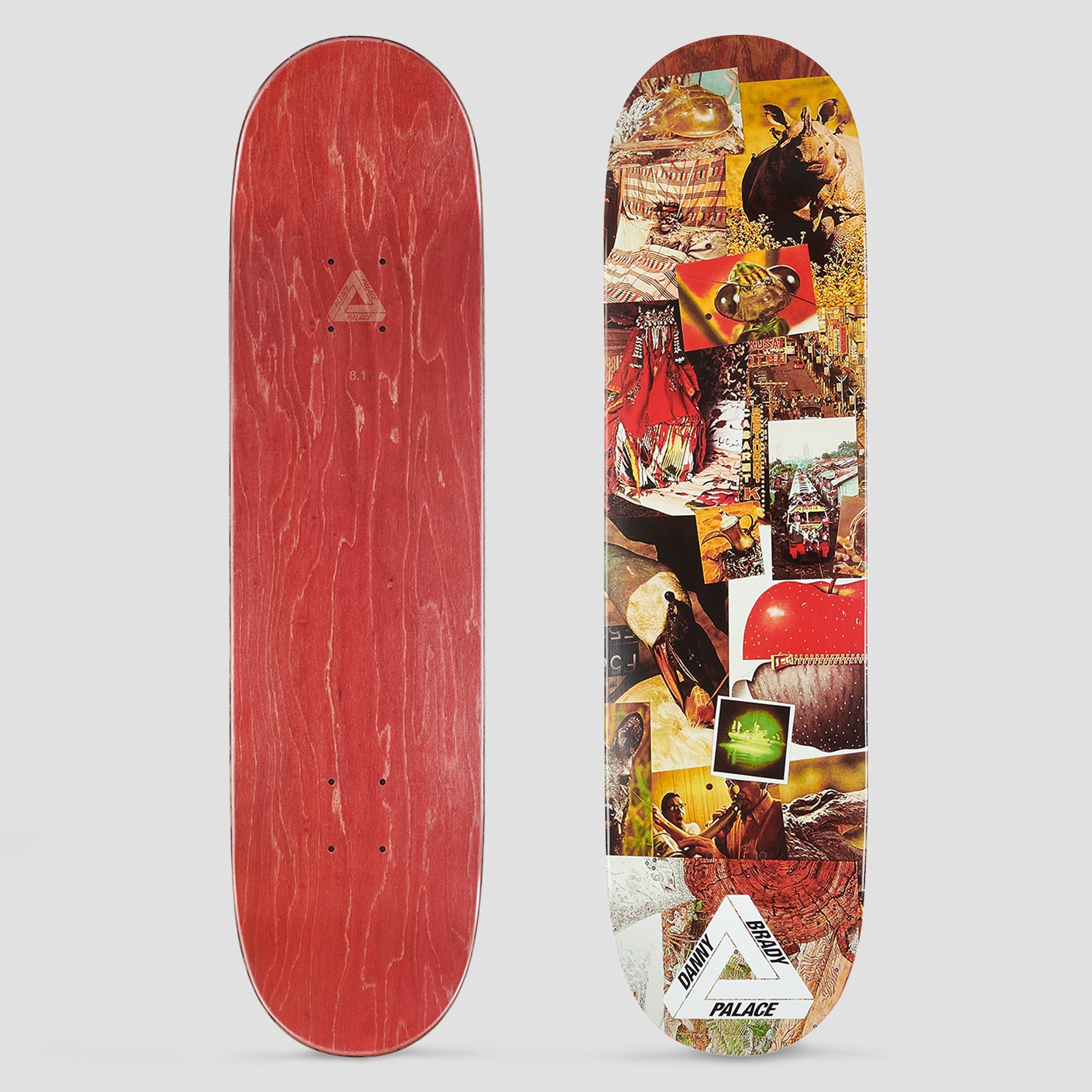 Palace 8.1 Brady Pro S28 Skateboard Deck – Slam City Skates