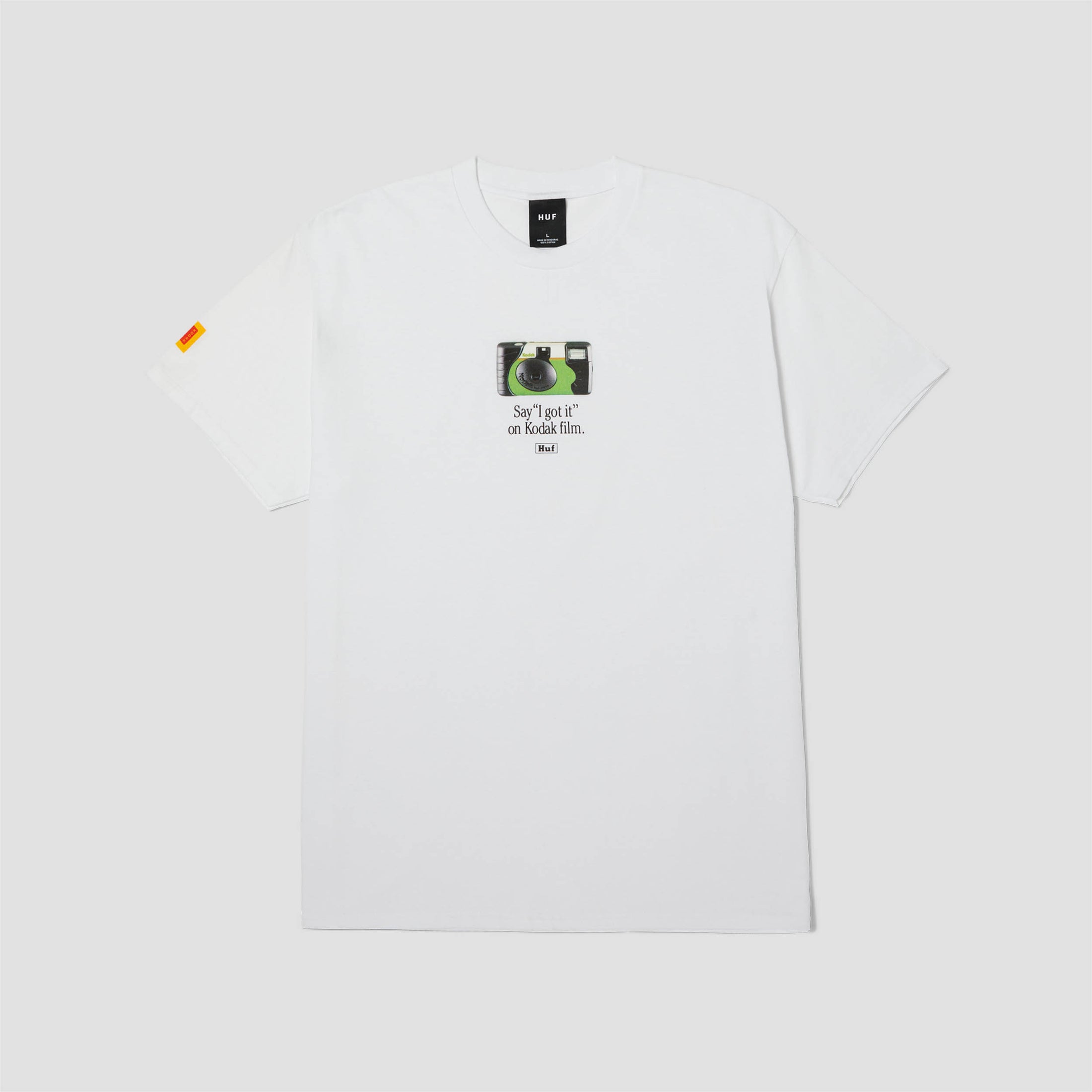 Huf x Kodak Power Flash Shortsleeve T-Shirt White