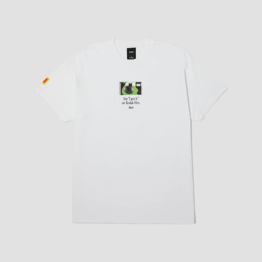 Huf x Kodak Power Flash Shortsleeve T-Shirt White