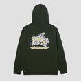 Load image into Gallery viewer, HUF Productions Pullover Hood Hunter Green
