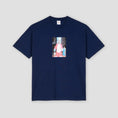 Load image into Gallery viewer, Polar Skate Co Bunny T-Shirt Dark Blue
