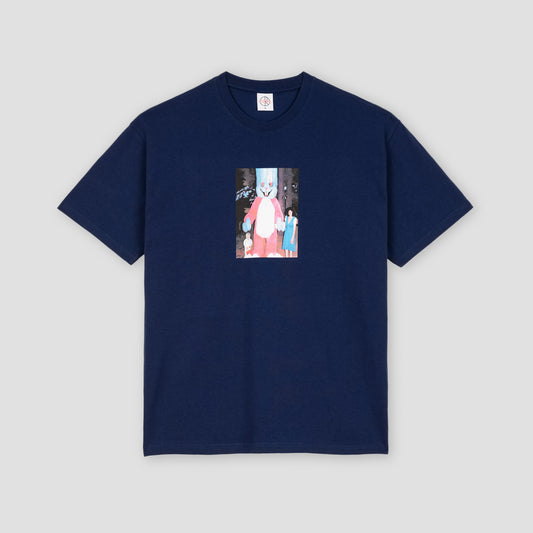 Polar Skate Co Bunny T-Shirt Dark Blue