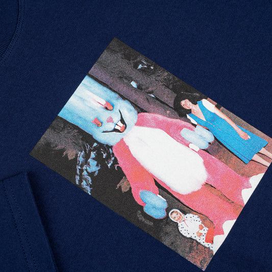 Polar Skate Co Bunny T-Shirt Dark Blue