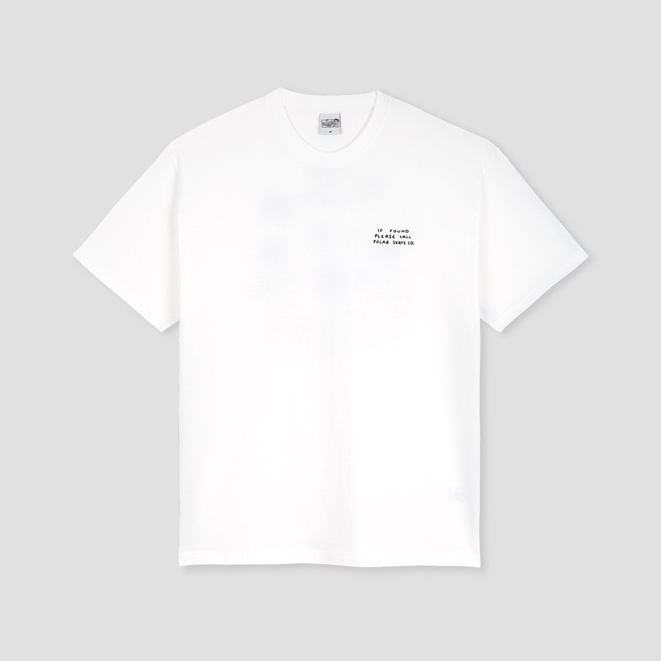 Polar Skate Co Found T-Shirt White