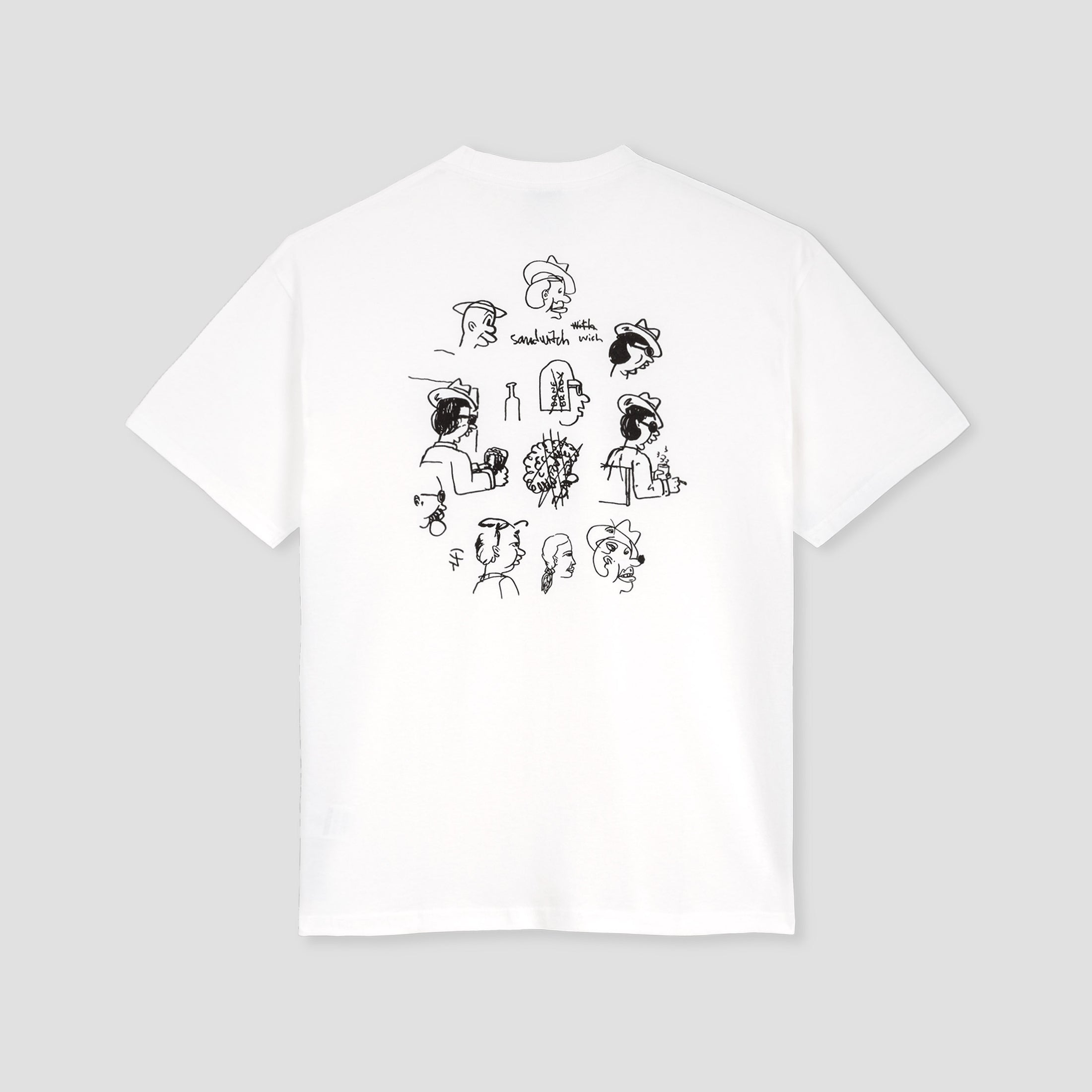 Polar Skate Co Found T-Shirt White