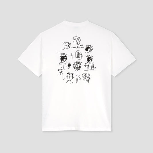 Polar Skate Co Found T-Shirt White