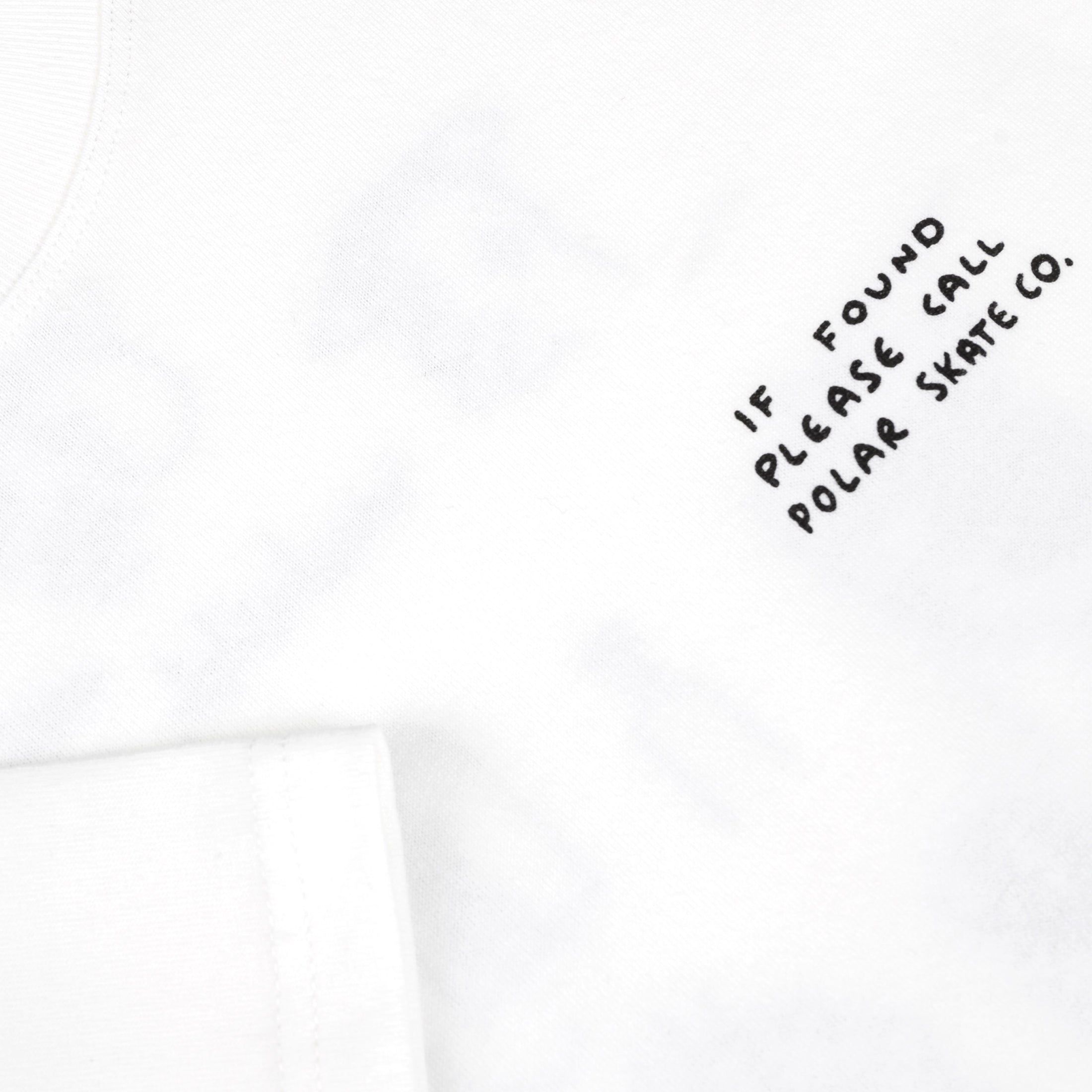 Polar Skate Co Found T-Shirt White