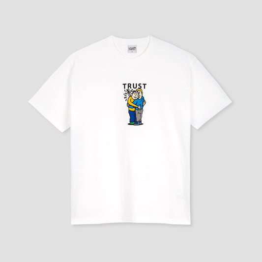 Polar Skate Co Trust T-Shirt White