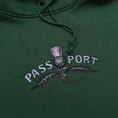 Load image into Gallery viewer, PassPort Thistle Embroidery Hood Forest Green
