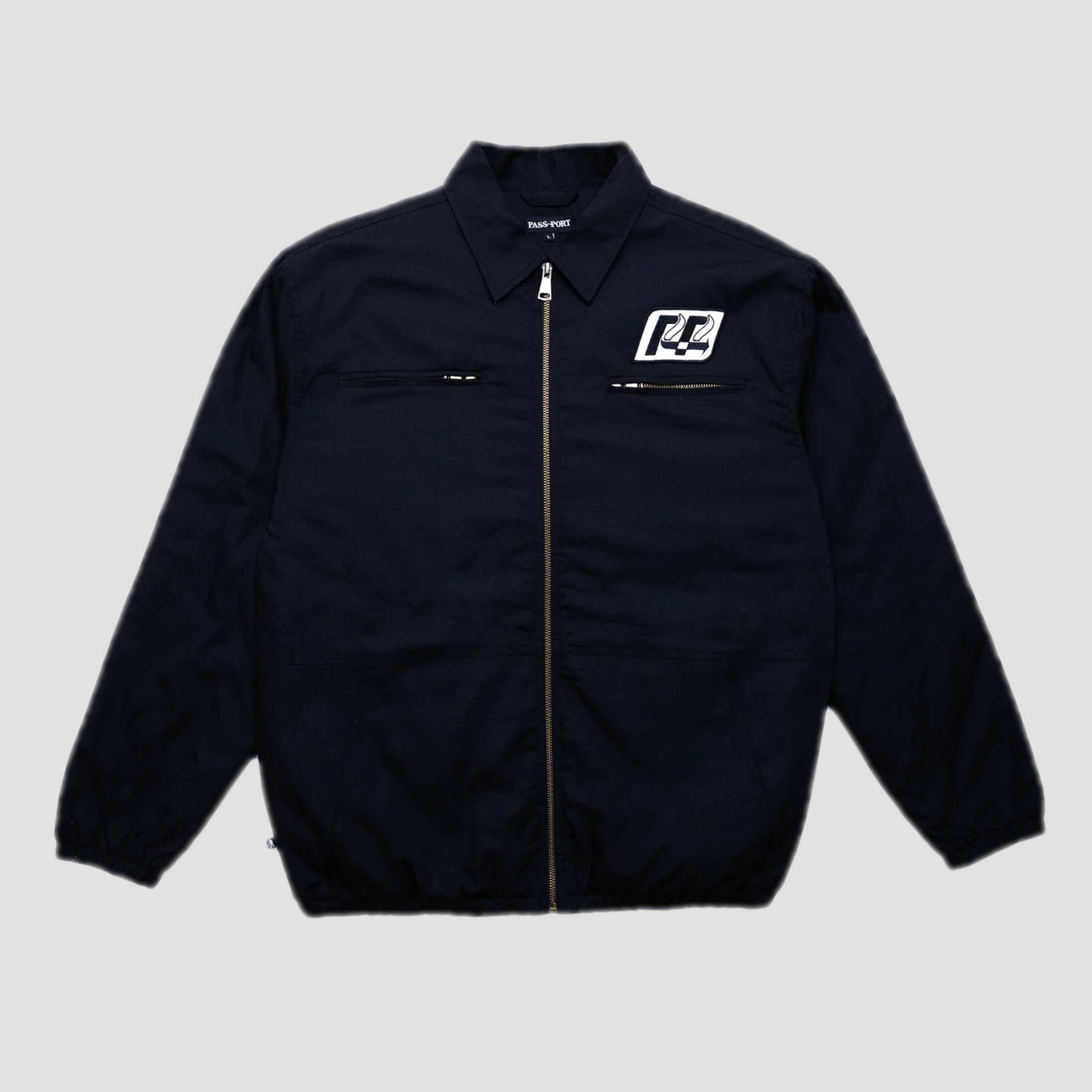 PassPort Transport Ripstop Delivery Jacket Black