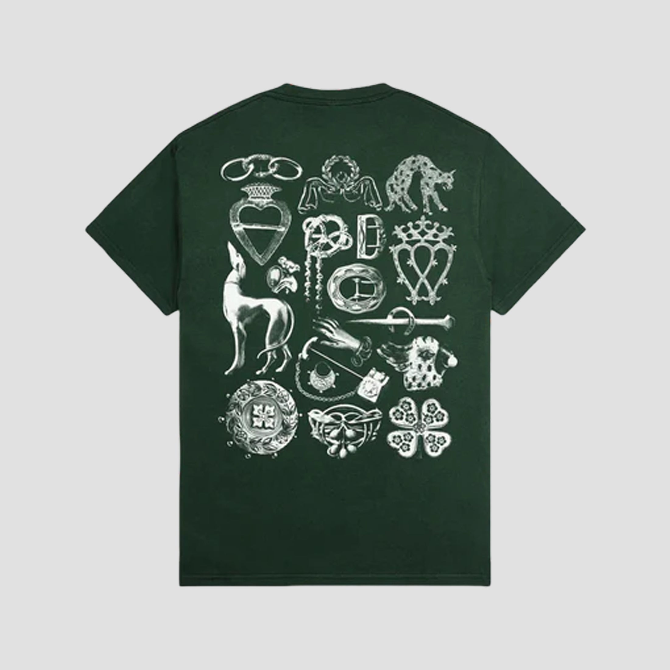 PassPort Trinkets Pocket T-Shirt Forest Green