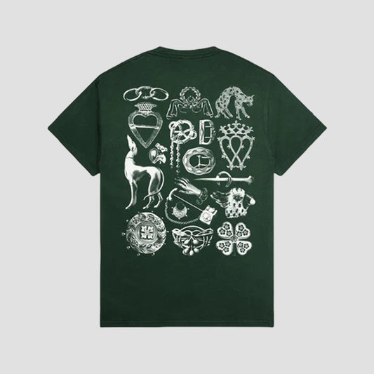 PassPort Trinkets Pocket T-Shirt Forest Green