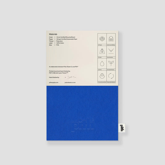 Polar + Pith Deck Book Blue