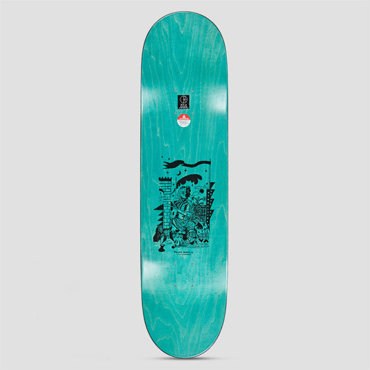 Polar 7.8 Aaron Herrington Pot Demons Yellow Skateboard Deck