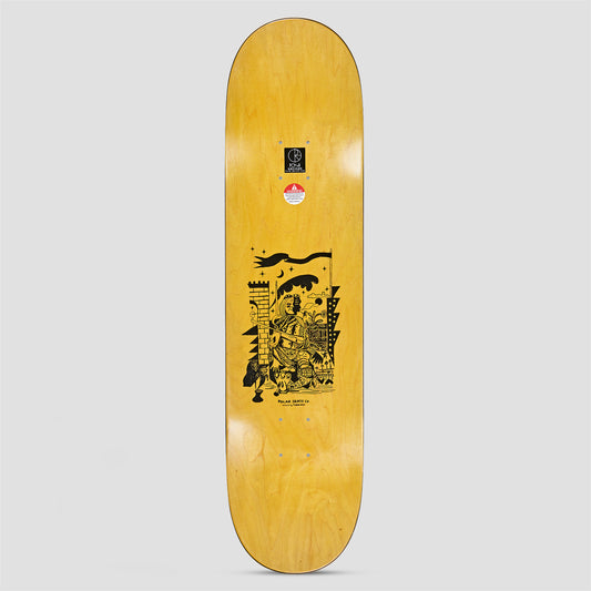 Polar 8.25 Aaron Herrington Pot Demons White Skateboard Deck