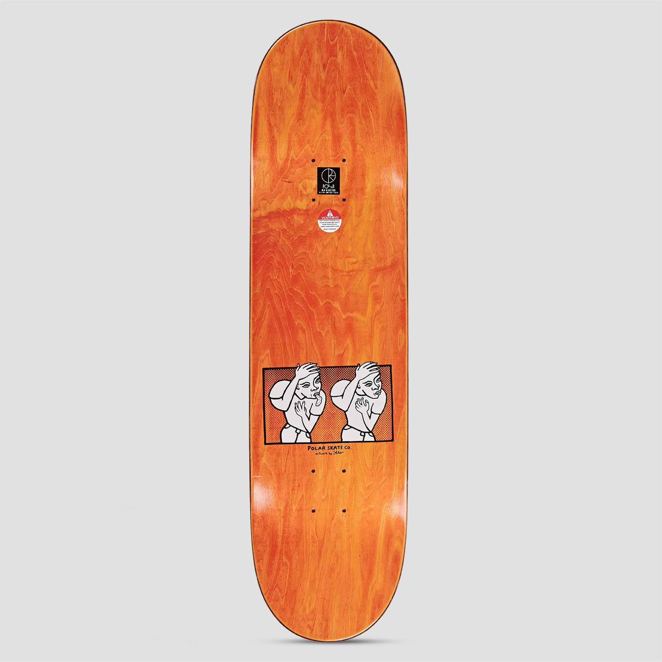 Polar 8.5 Nick Boserio Double Head Skateboard Deck