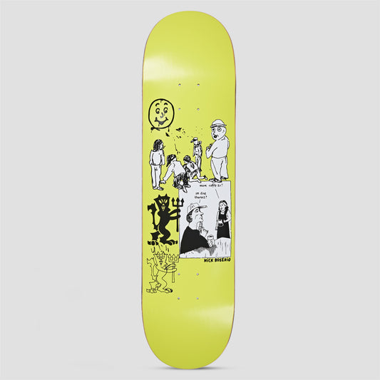 Polar 8.75 Nick Boserio Year 2020 Moss Green Skateboard Deck