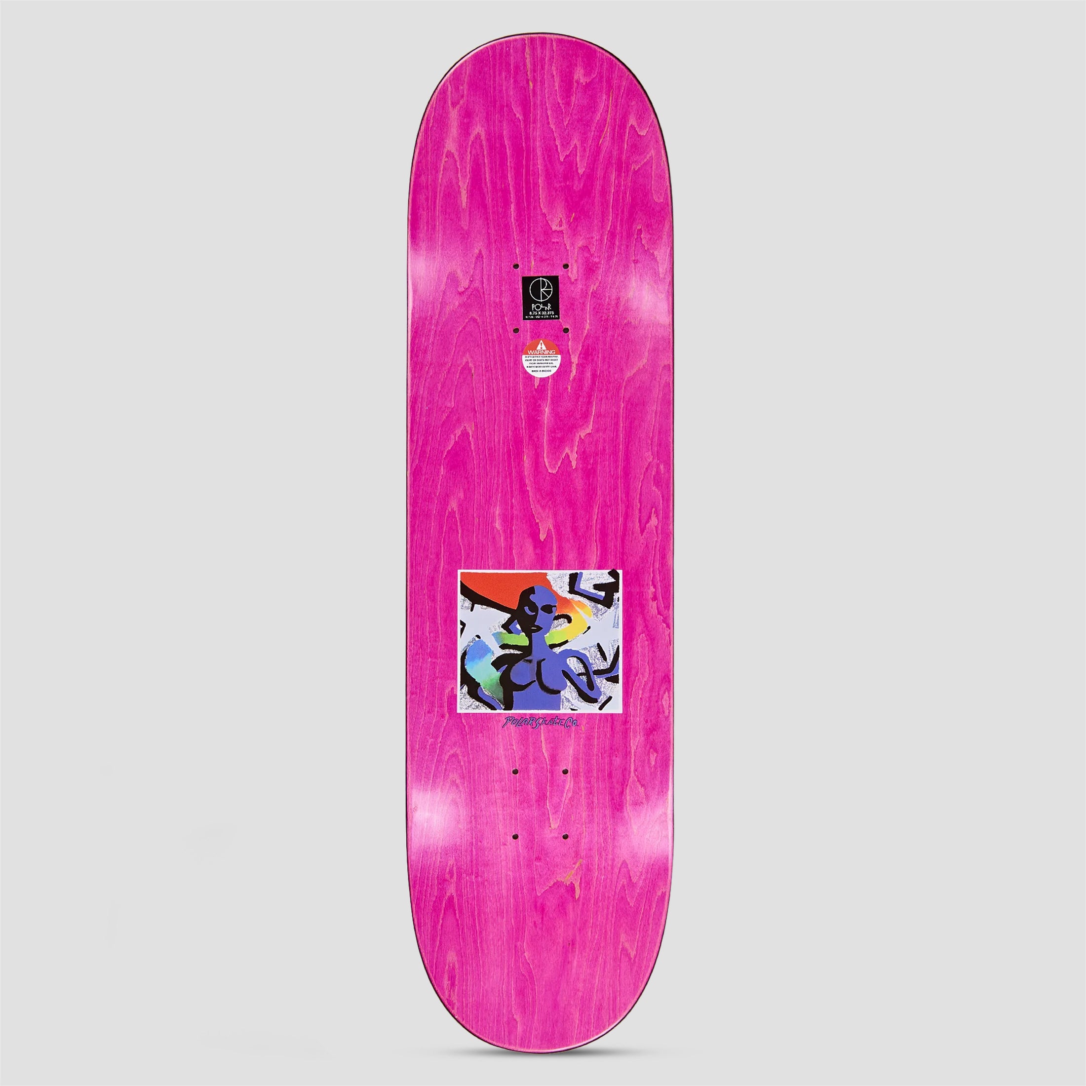 Polar 7.875 Shin Sanbongi Queen Skateboard Deck White