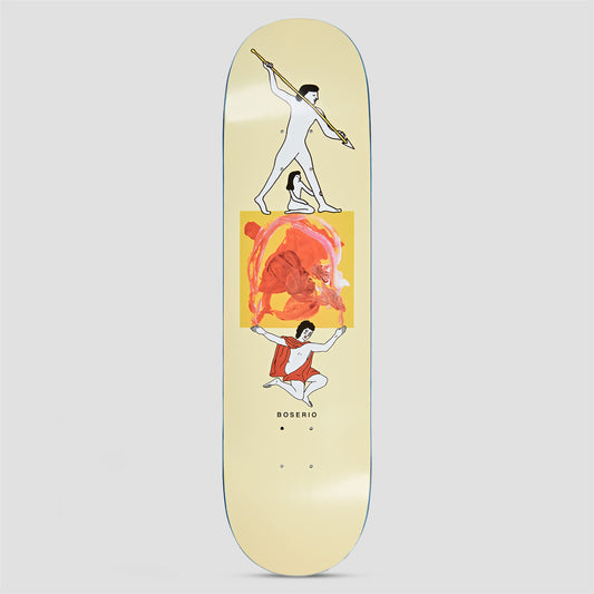 Polar 8.375 Nick Boserio Family Cream Skateboard Deck