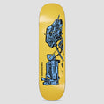 Load image into Gallery viewer, Polar 8.375 Oskar Rozenberg Drivers License Skateboard Deck Yellow
