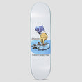 Load image into Gallery viewer, Polar 8.125 Aaron Herrington Chain Smoker Skateboard Deck White
