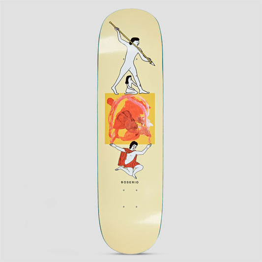 Polar 8.5 P2 Shape Nick Boserio Family Cream Skateboard Deck