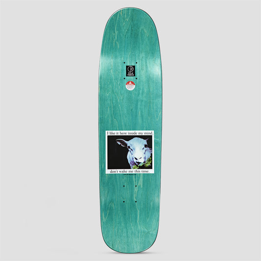 Polar 8.625 P9 Shape Team I Like It Here... Sheep in Motion Skateboard Deck