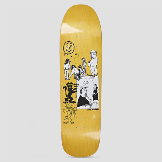 Polar 1991 Jr Nick Boserio Year 2020 Skateboard Deck Yellow Veneer