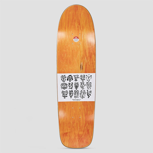 Polar 9 Surf Jr Shin Sanbongi Faces White Wheel Wells Skateboard Deck