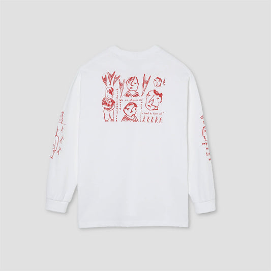 Polar Seen Better Days Longsleeve T-Shirt Jr White