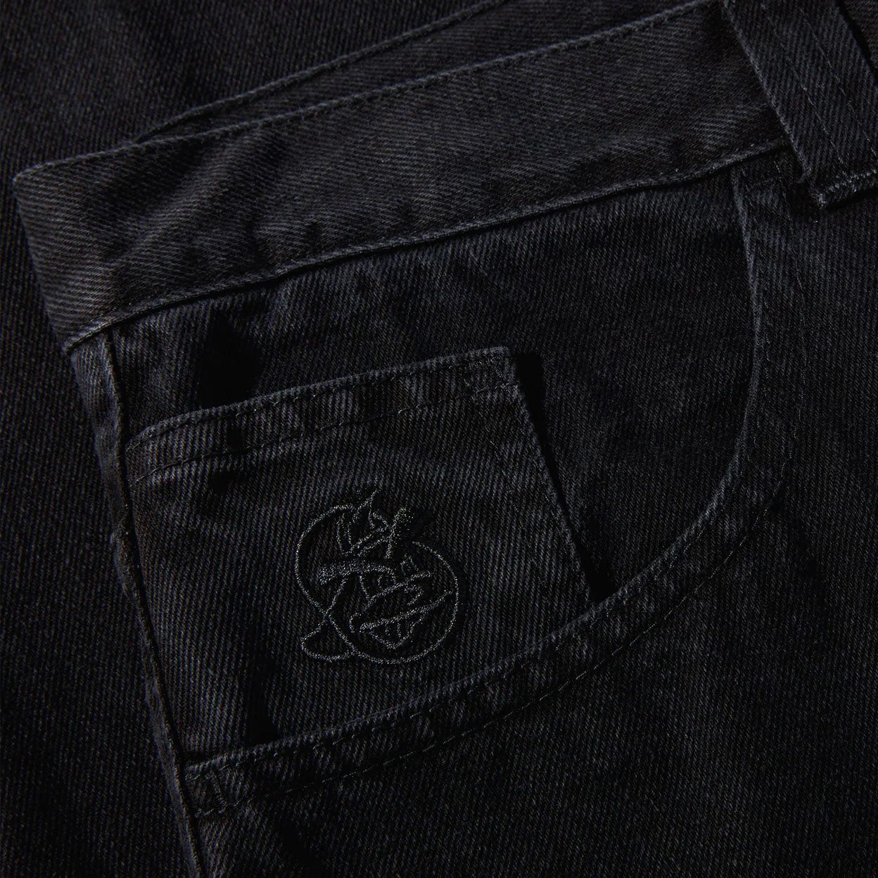 Polar 93 Denim Pants Pitch Black