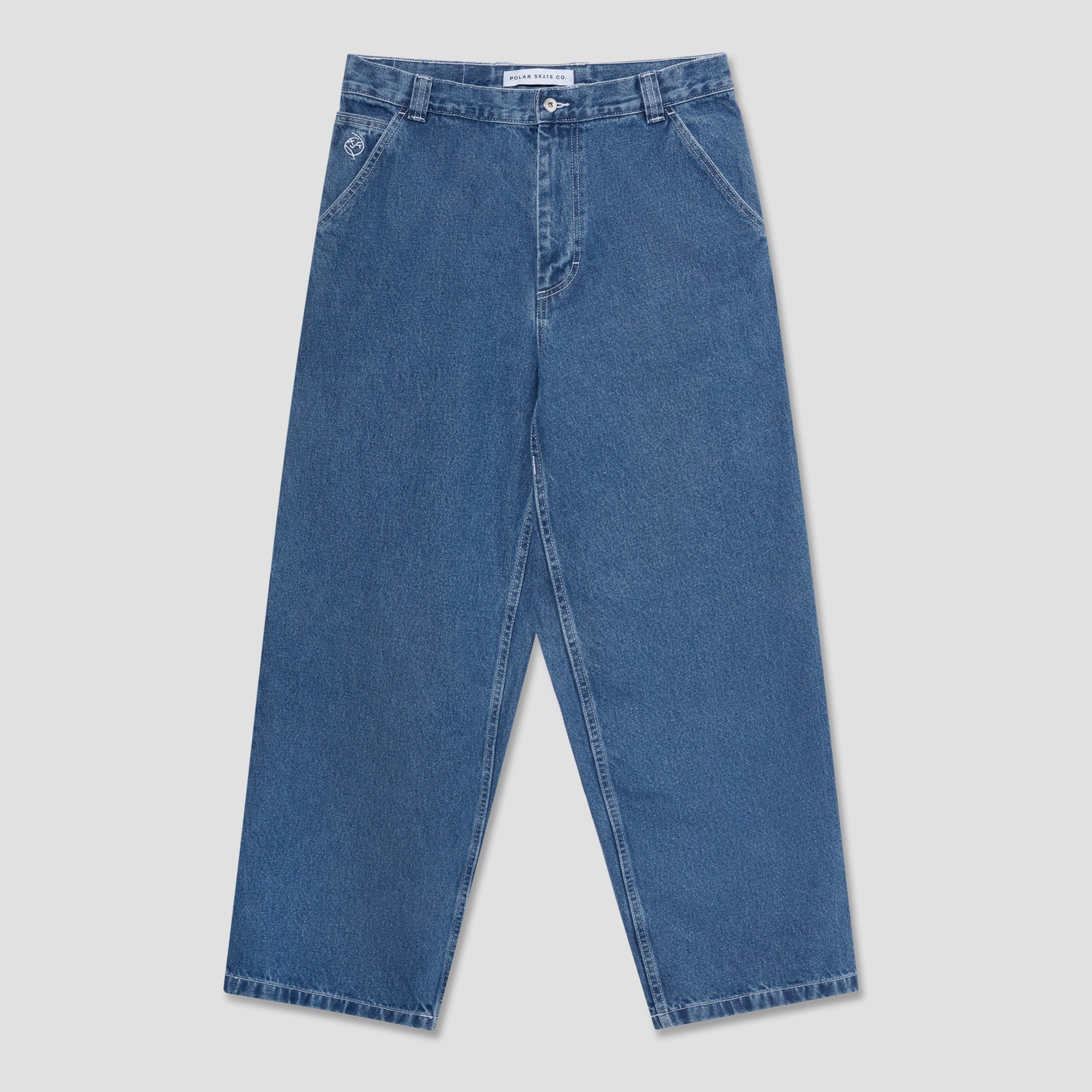 Polar Big Boy Work Pants Blue Wash