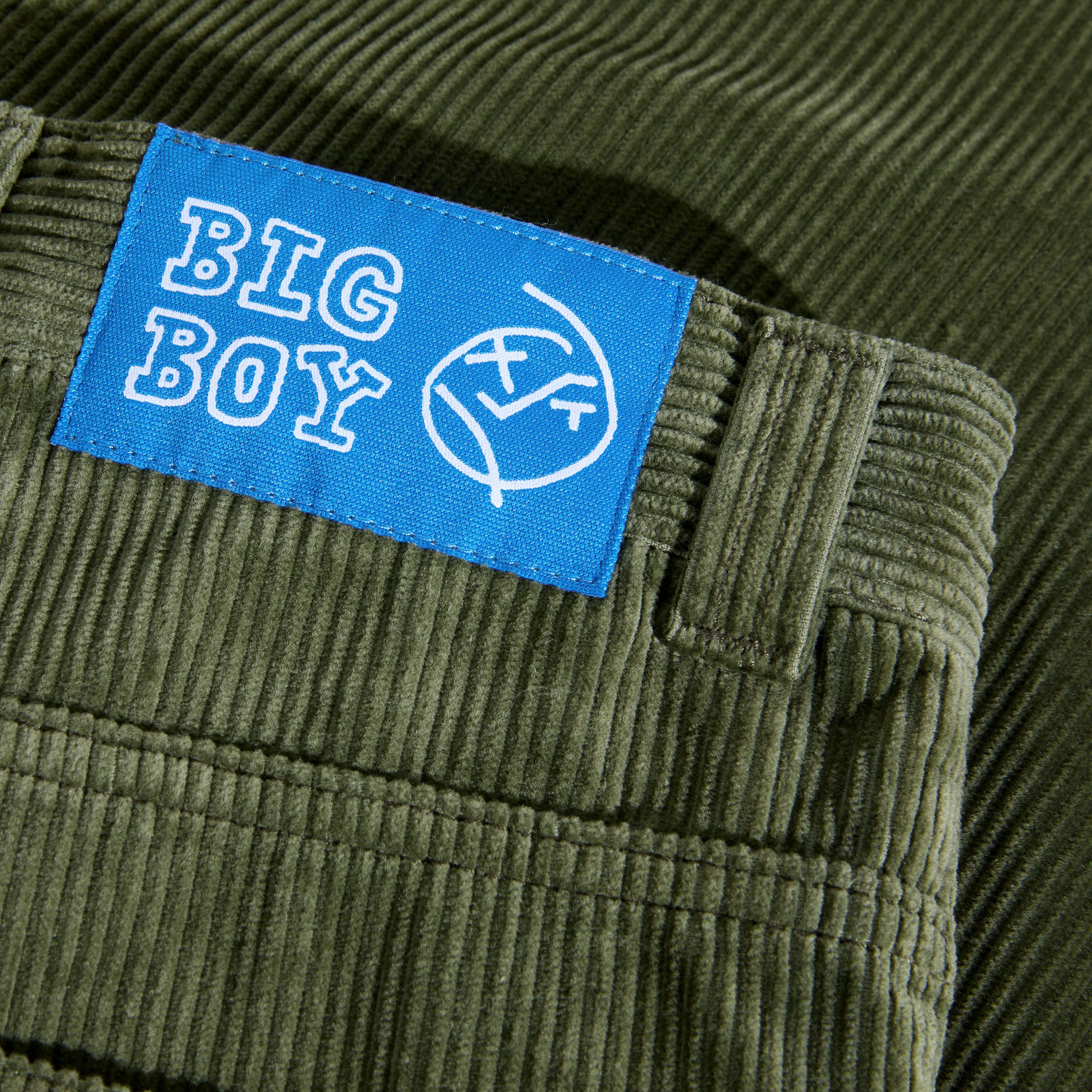 Polar Big Boy Pants Cord Uniform Green