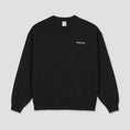 Load image into Gallery viewer, Polar Dave Crewneck Polar Surf Logo Black
