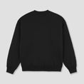 Load image into Gallery viewer, Polar Dave Crewneck Polar Surf Logo Black
